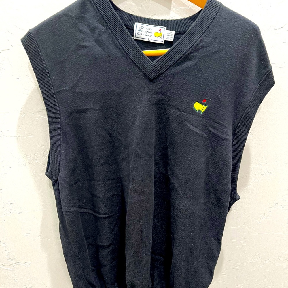 Masters Men’s Augusta National Golf Shop Large Sleeveless Sweater